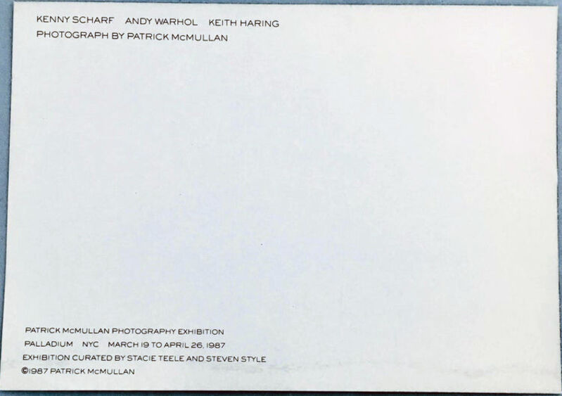 Patrick McMullan, Andy Warhol, Kenny Scharf, Keith Haring ...