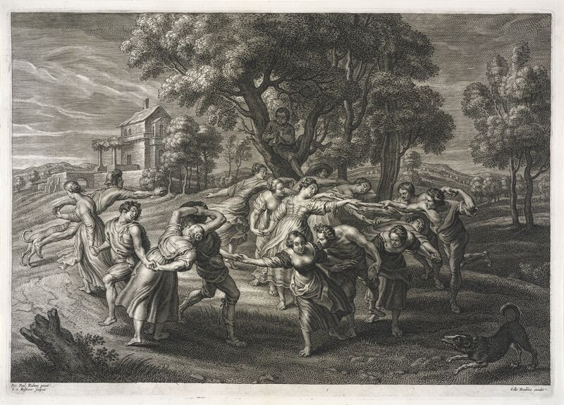Peter Paul Rubens Dance Of The Italian Peasants 1638 1645 Artsy Peter Paul Rubens Dance Of The Italian Peasants 1638 1645 Artsy