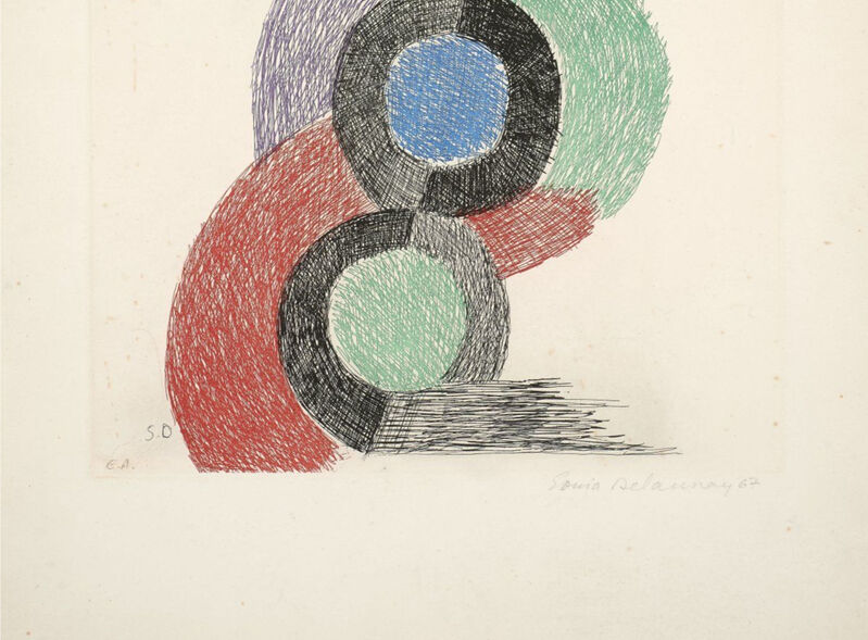 Sonia Delaunay Rythmes Colores 1967 Artsy Sonia Delaunay Rythmes Colores 1967 Artsy