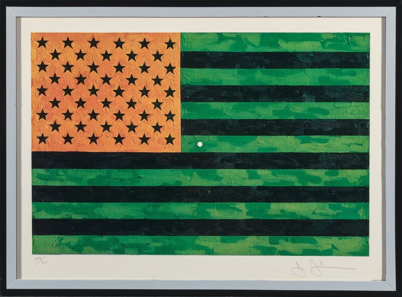 Jasper Johns Flag Moratorium 1969 Artsy Jasper Johns Flag Moratorium 1969 Artsy
