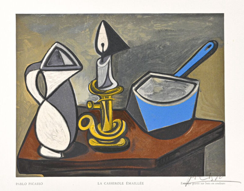 Pablo Picasso La Casserole Emaillee 1950 Artsy Pablo Picasso La Casserole Emaillee 1950 Artsy