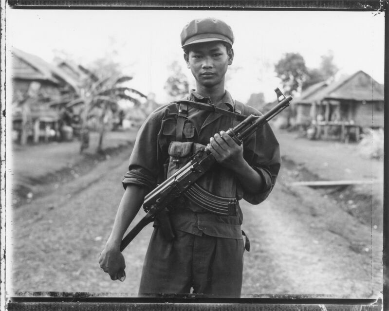 Bill Burke Khmer Rouge Soldier With Ak Nong Pru 1984 Available For Sale Artsy Bill Burke Khmer Rouge Soldier With Ak Nong Pru 1984 Available For Sale Artsy