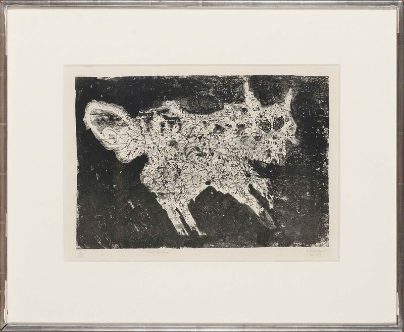 Jean Dubuffet Chat Furieux Webel 359 1953 Artsy Jean Dubuffet Chat Furieux Webel 359 1953 Artsy