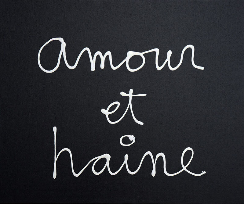 Ben Vautier Amour Et Haine 21 Available For Sale Artsy Ben Vautier Amour Et Haine 21 Available For Sale Artsy