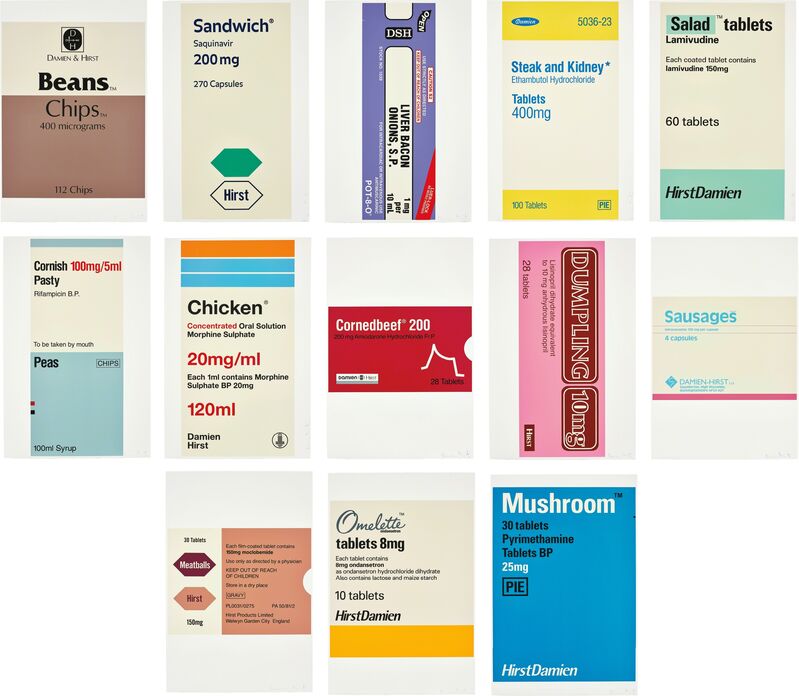 Damien Hirst | The Last Supper (1999) | Artsy