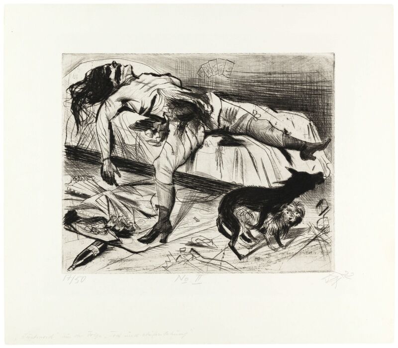 Otto Dix Lustmord From Tod Und Auferstehung 1922 Artsy Otto Dix Lustmord From Tod Und Auferstehung 1922 Artsy