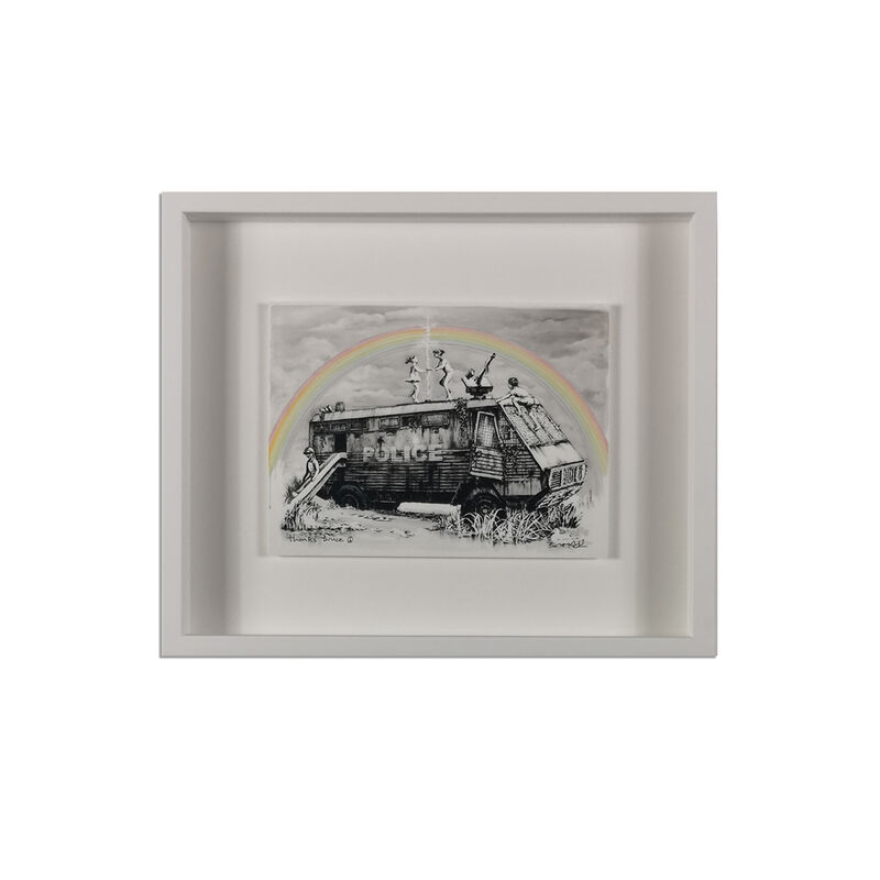 Banksy Police Riot Van Dismaland Gift Print Ca 15 Available For Sale Artsy Banksy Police Riot Van Dismaland Gift Print Ca 15 Available For Sale Artsy