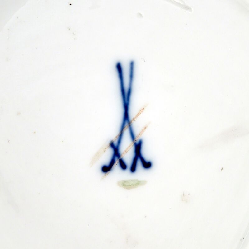Marks meissen identification porcelain Meissen Compote
