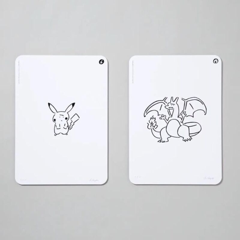 Yu Nagaba | Yu Nagaba x Pokémon Card Game Silkscreen Print「Pikachu」及
