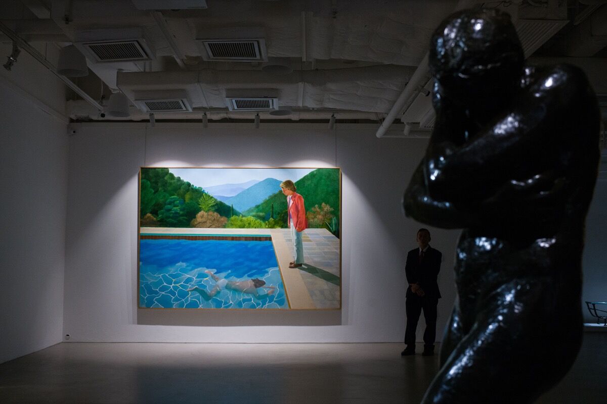 David Hockney S Pool Paintings Keep Making A Splash Artsy