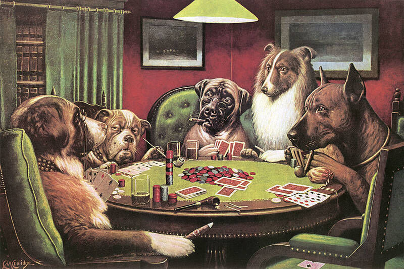 Why This Painting Of Dogs Playing Poker Has Endured For Over 100