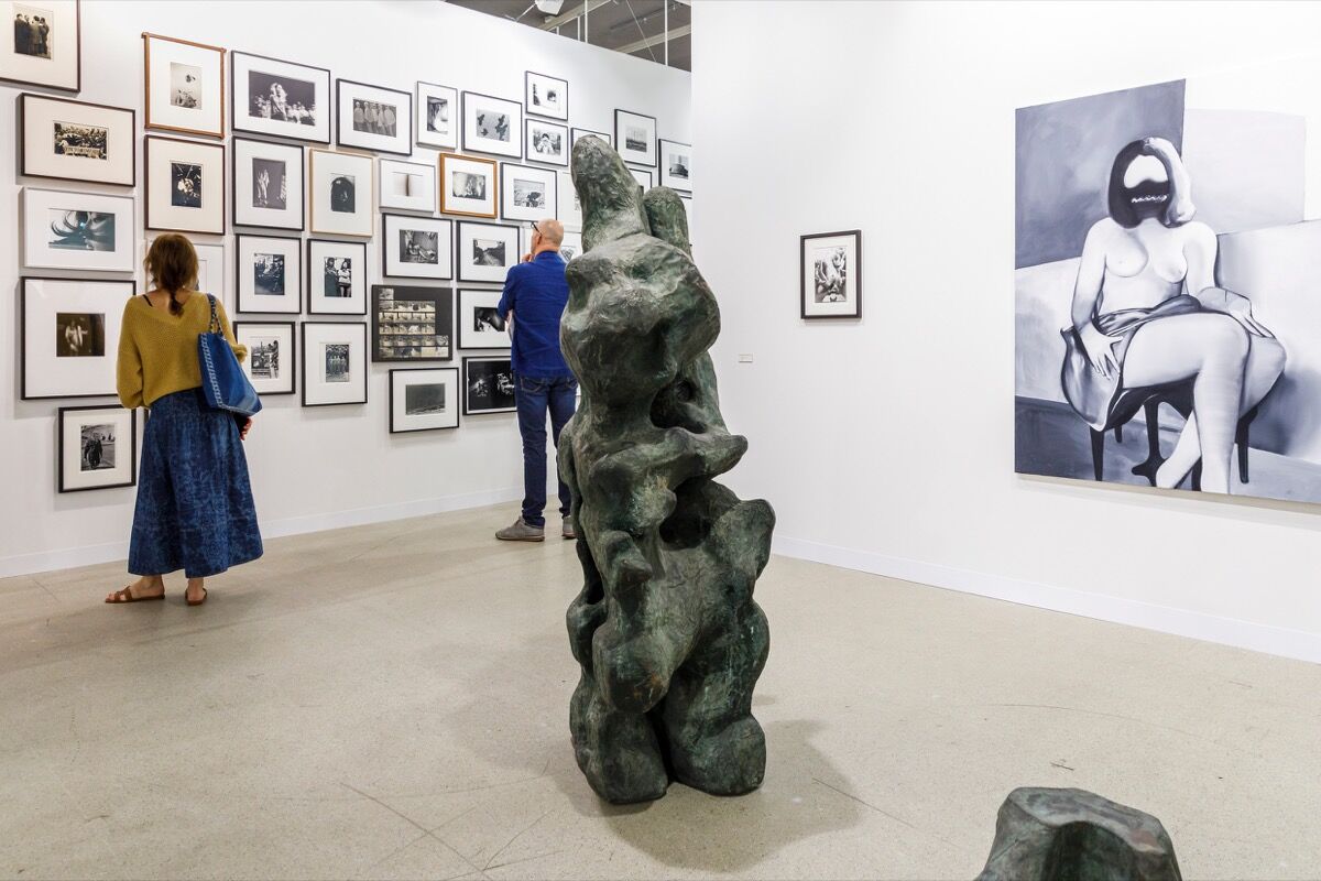 Installation view of Taka Ishii Gallery’s booth at Art Basel, 2019. Courtesy of Art Basel. 