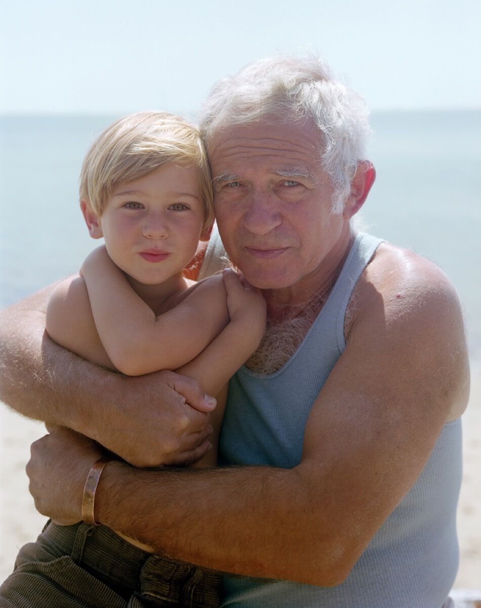 Joel Meyerowitz , Norman and his son John Buffalo, 1982, from “Joel Meyerowitz: Provincetown.” © Joel Meyerowitz. Courtesy of Aperture.