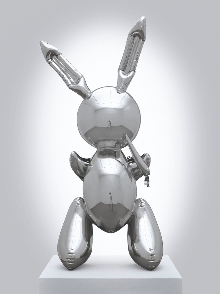Jeff Koons, Rabbit, 1986. Cortesía de Christie & # x27; s.