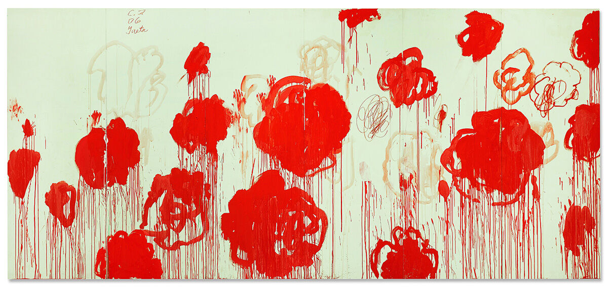 Cy Twombly, Untitled, 2007. Courtesy of Sotheby’s.