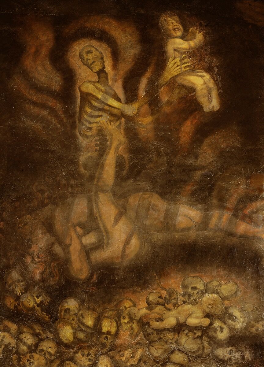 Detail of Emanuel Vigeland, Vita , 1920s. © Emanuel Vigeland Museum. Photo by Kjartan Hauglid. Courtesy of Emanuel Vigeland Museum.