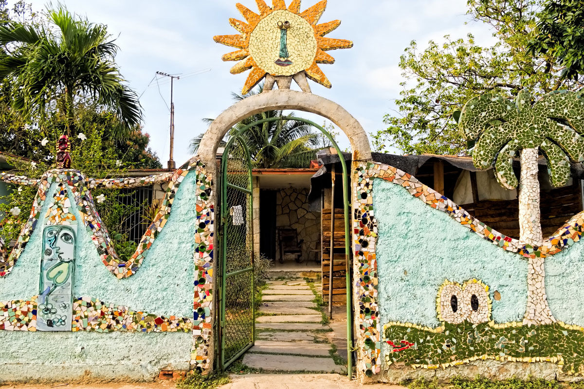 ภาพถ่าย Fusterlandia ของ José Fuster โดย Dan Lundberg ผ่าน Flickr