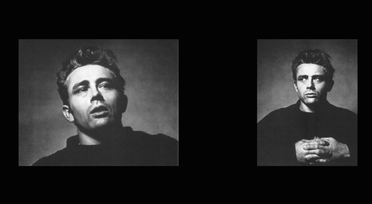Installation view of Lutz Bacher, James Dean , 1986/2014. Courtesy of the Estate of Lutz Bacher and Galerie Buchholz.