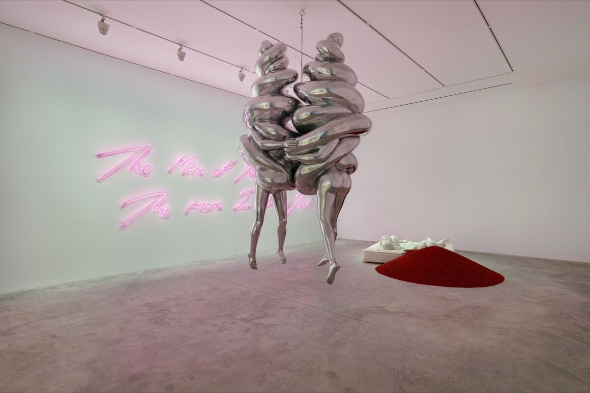 Installation view of “The Red Bean Grows in the South," at the Faurschou New York, 2019. Photo by Tom Powel Imaging. © Faurschou Foundation.