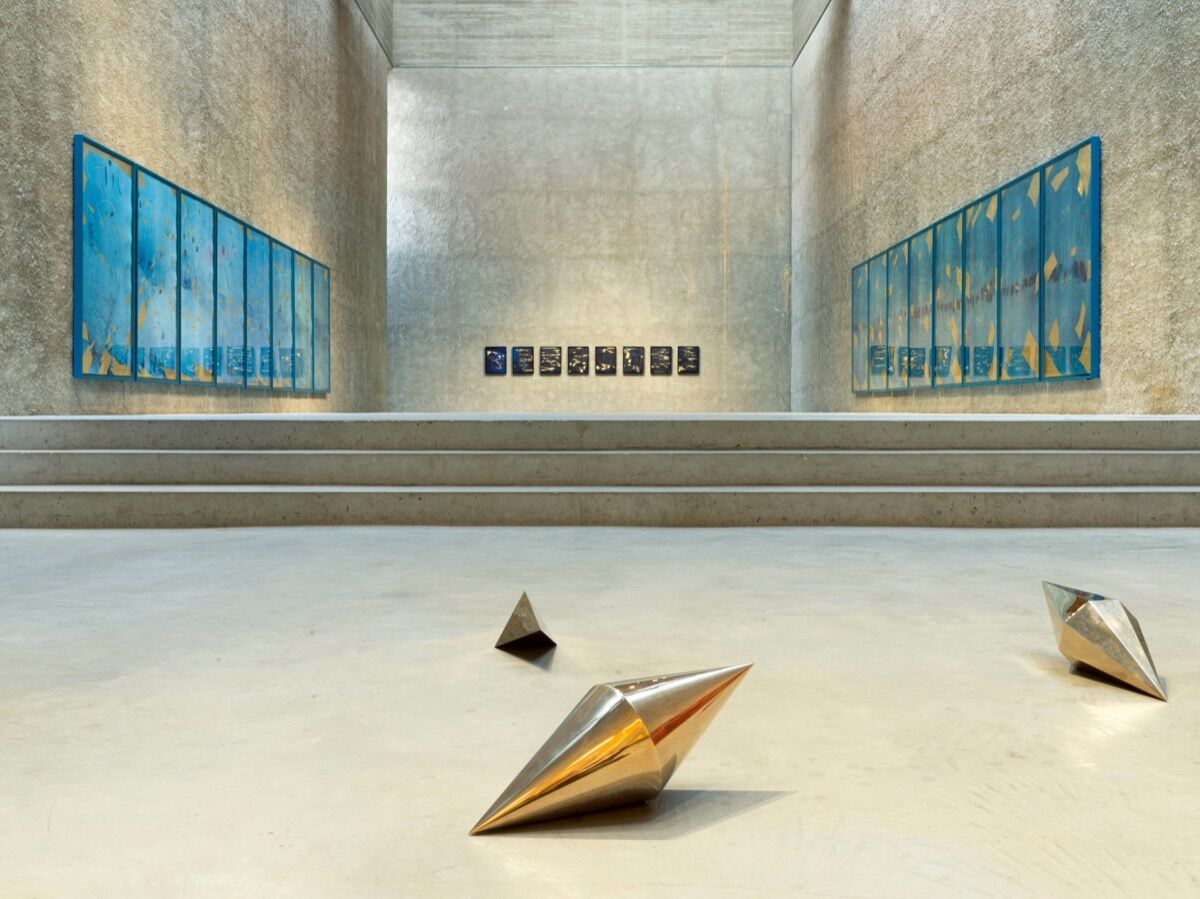 Jorinde Voigt, installation view of “The Real Extent” at König Galerie, Berlin, 2020. Photo by Roman März. Courtesy of the artist and KÖNIG GALERIE, Berlin/London/Tokyo.