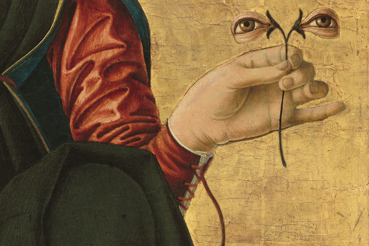 Francesco del Cossa,  Saint Lucy , c. 1473/1474. Courtesy of the National Gallery of Art.