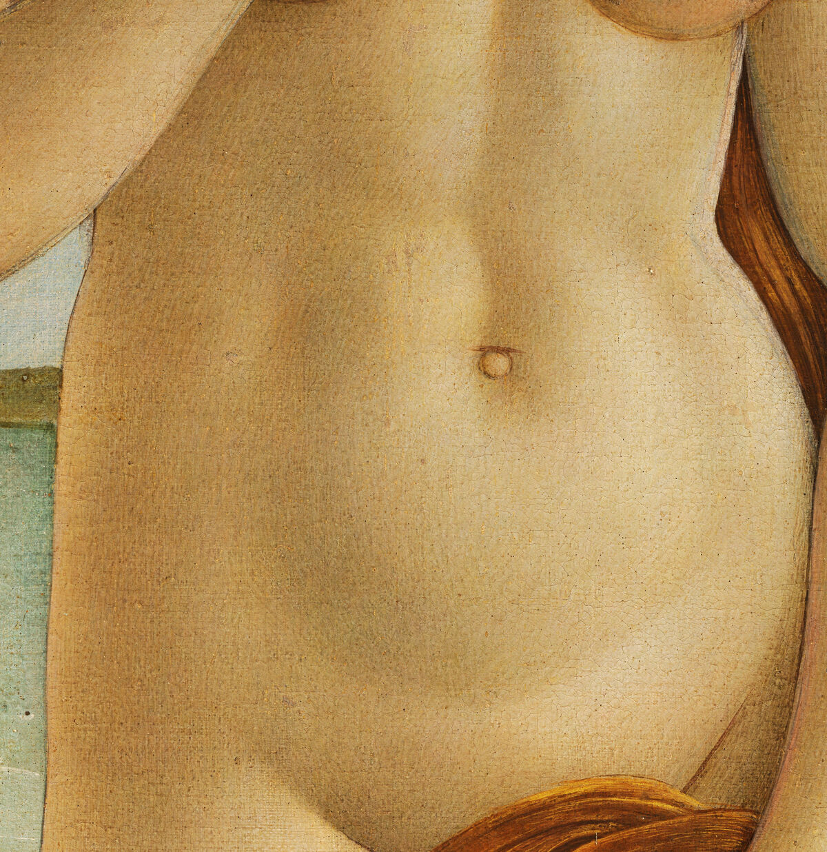 Sandro Botticelli, The Birth of Venus (detail), ca. 1486. Image via Wikimedia Commons.