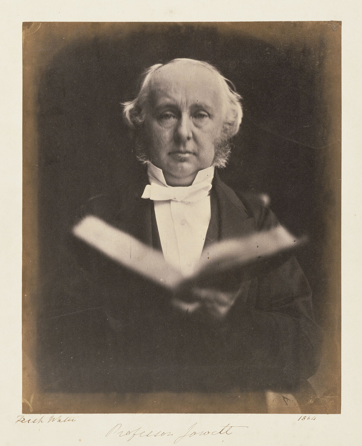 Julia Margaret Cameron, Professor [Benjamin] Jowett, 1864. Photo via The J. Paul Getty Museum.