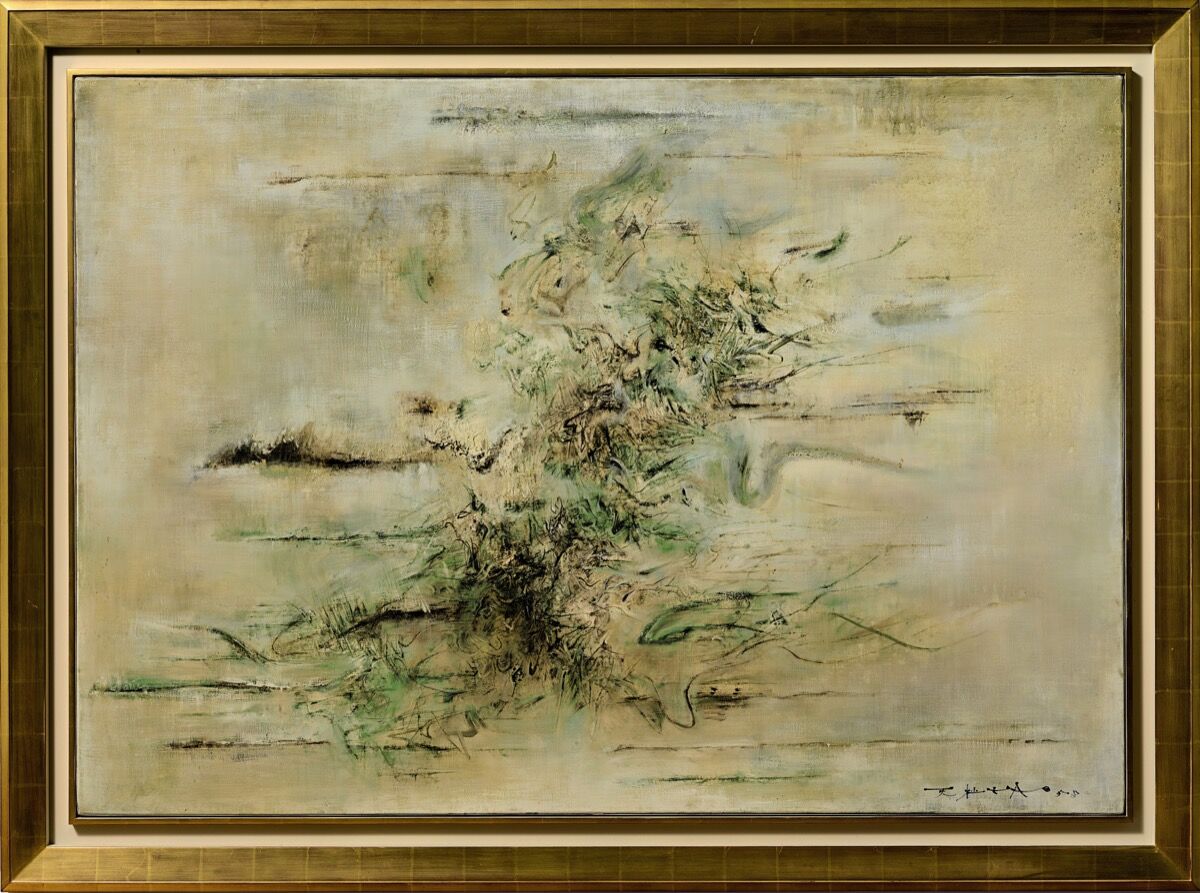 Zao Wou-Ki, Untitled, 1958. Courtesy of Sotheby's.
