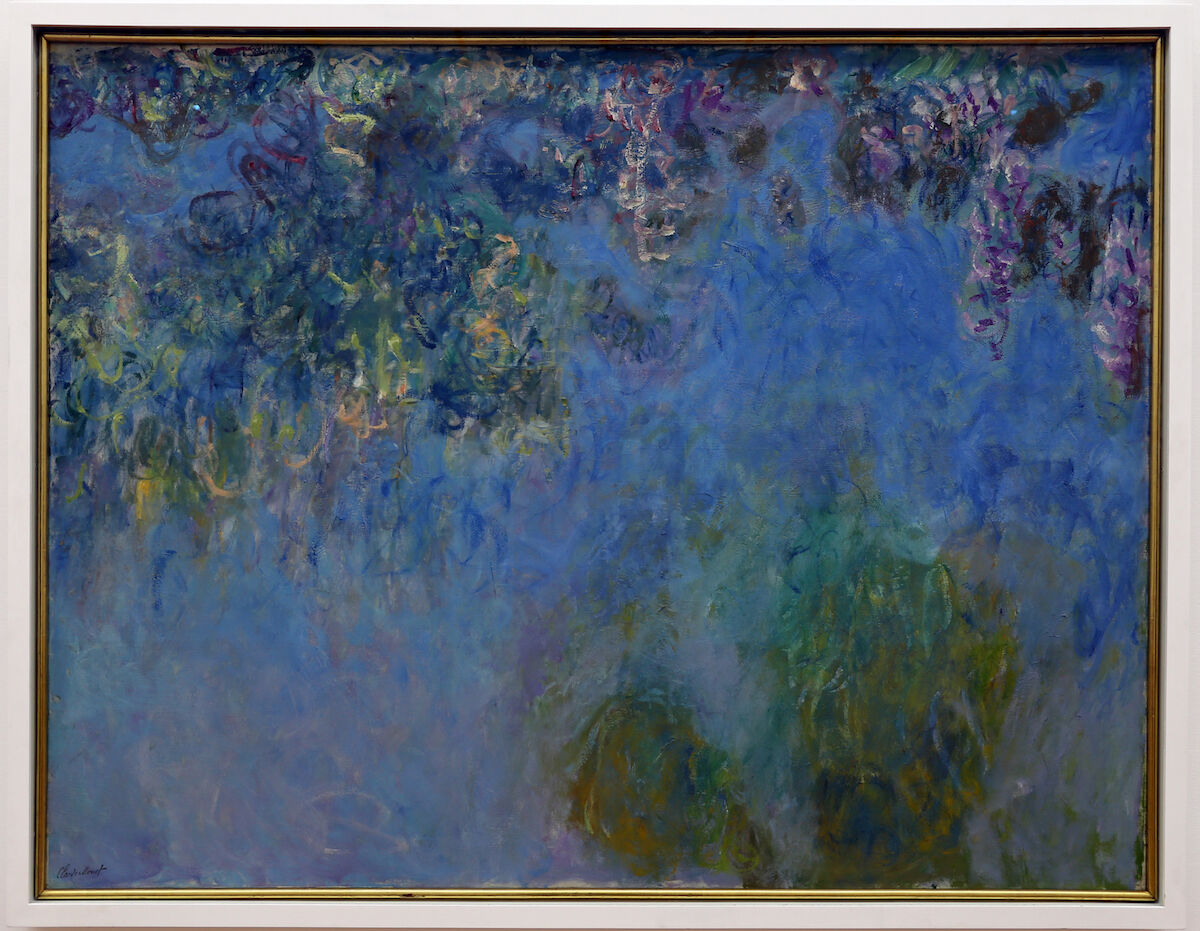 A Museum Discovered Water Lilies Under A Monet Painting Of Wisteria