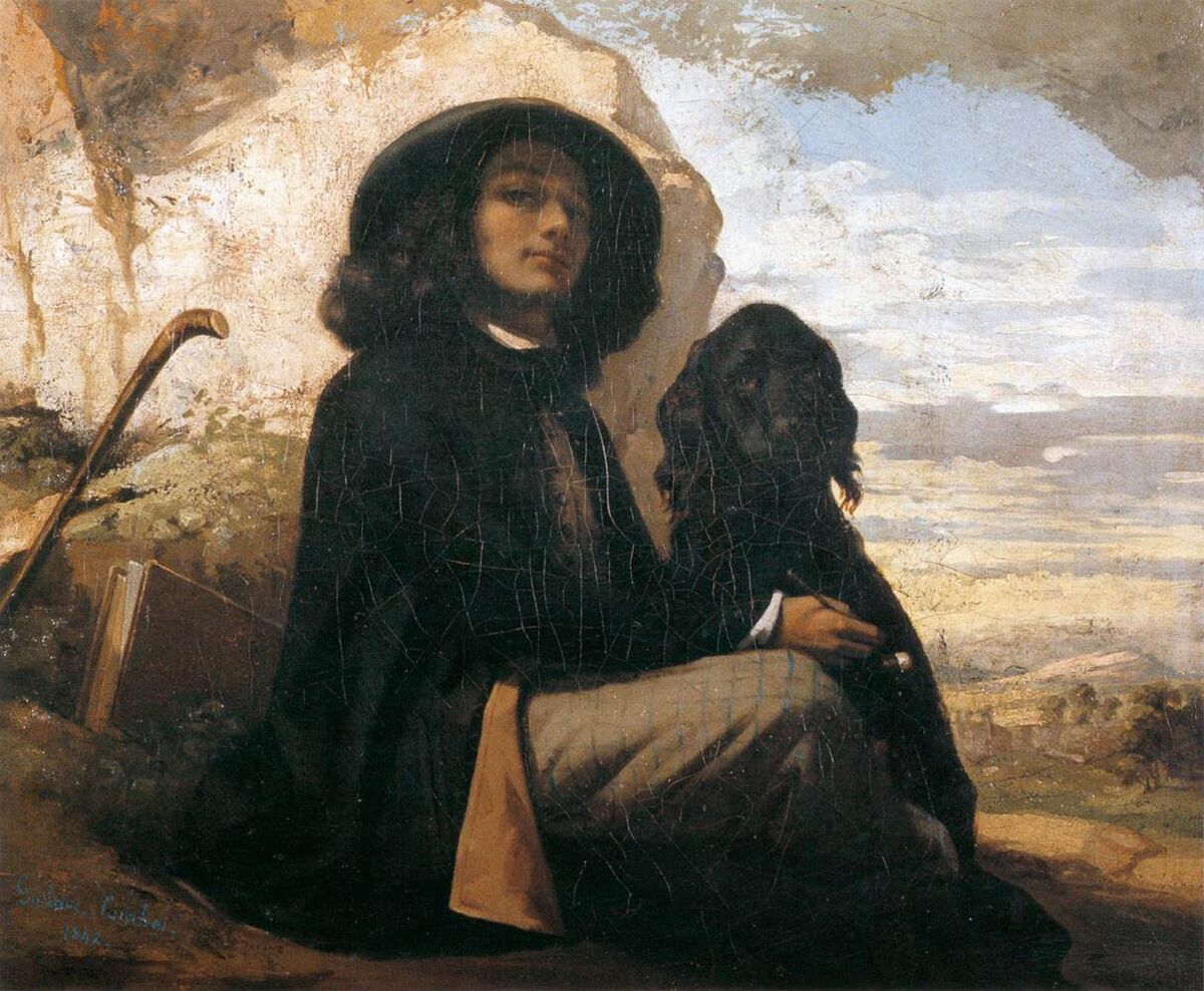 Gustave Courbet S The Desperate Man Is The Ultimate Self