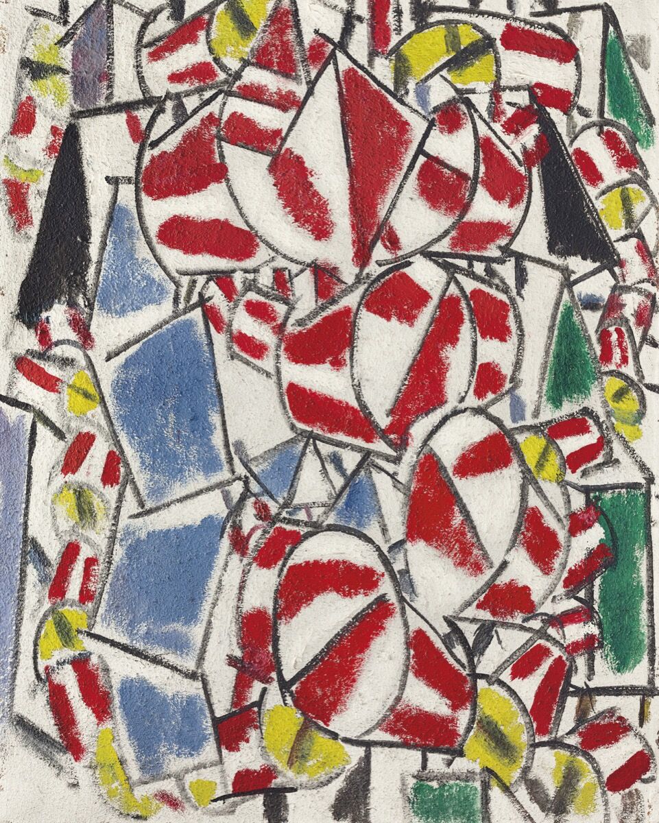 Fernand Léger, Contraste de formes, 1913. Courtesy of Christie’s.