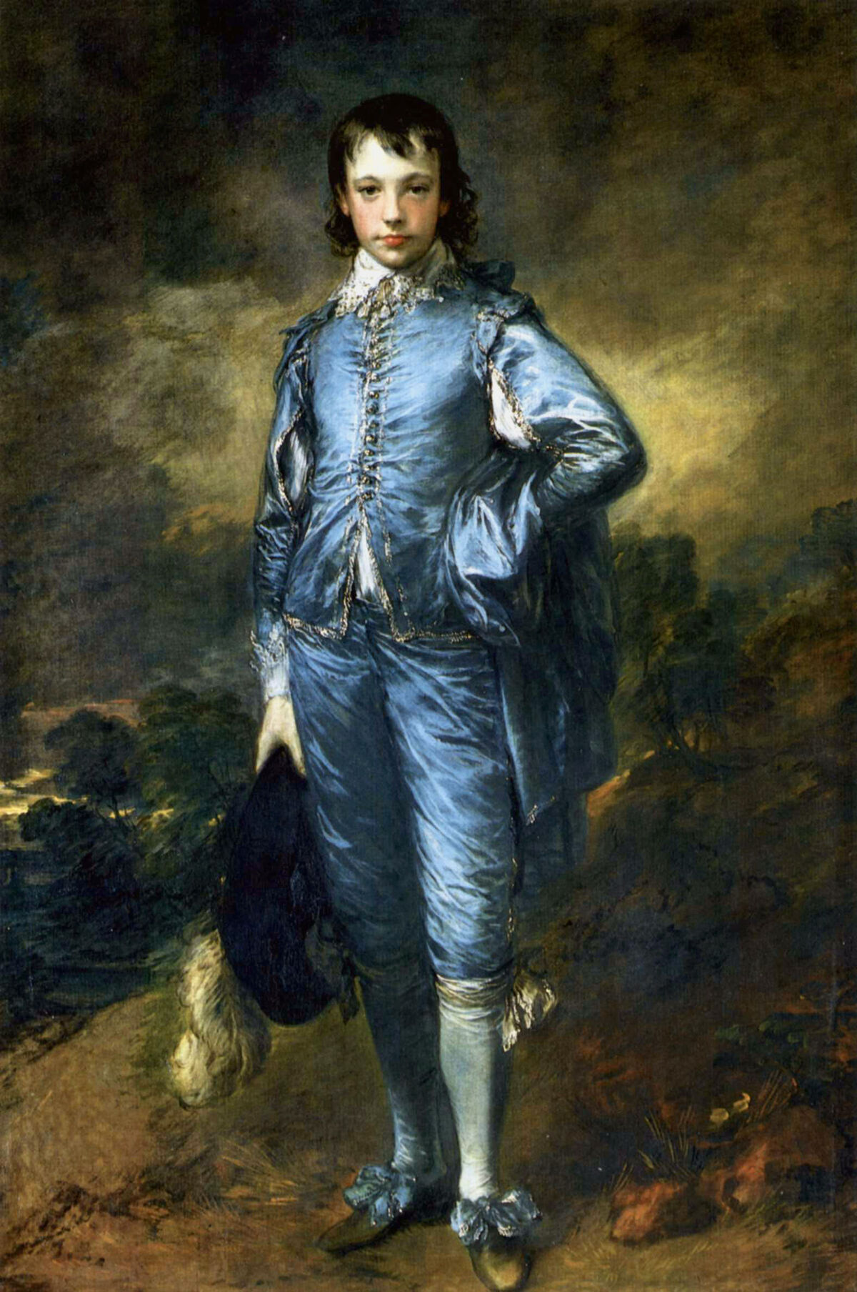 Thomas Gainsborough, The Blue Boy, Portrait of Jonathan Buttall, ca. 1770. Image via Wikimedia Commons.