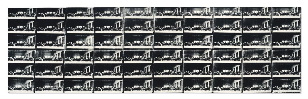 Andy Warhol, Sixty Last Suppers, 1986. Courtesy of Christie&#x27;s.