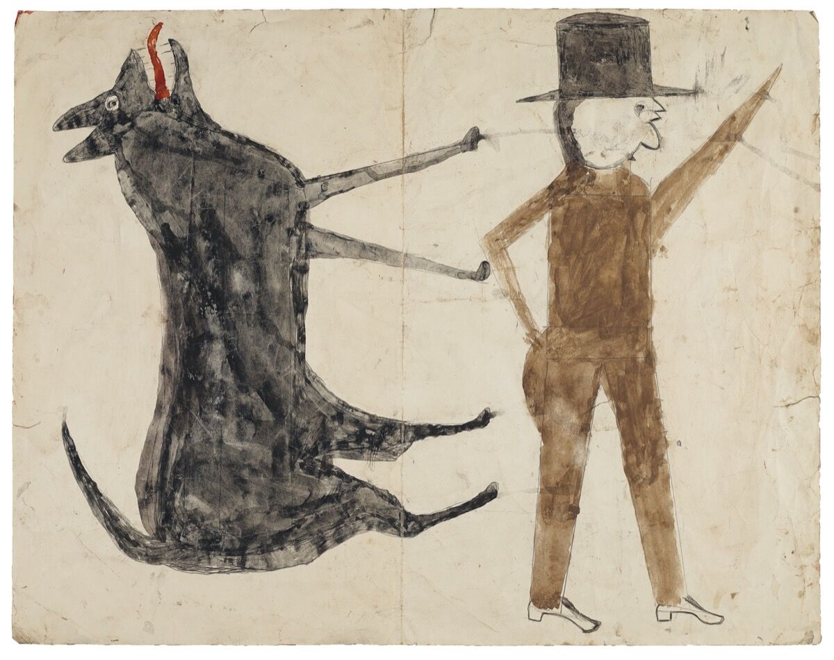 Bill Traylor S Powerful Drawings Transformed The Market For Outsider Art Artsy