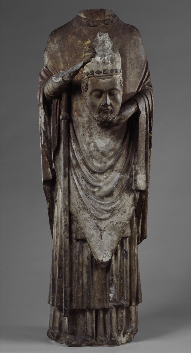 St. Firmin Holding His Head, Amiens, France, ca. 1225-75. © The Metropolitan Museum of Art. Courtesy of The Metropolitan Museum of Art and Art Resource, New York. 