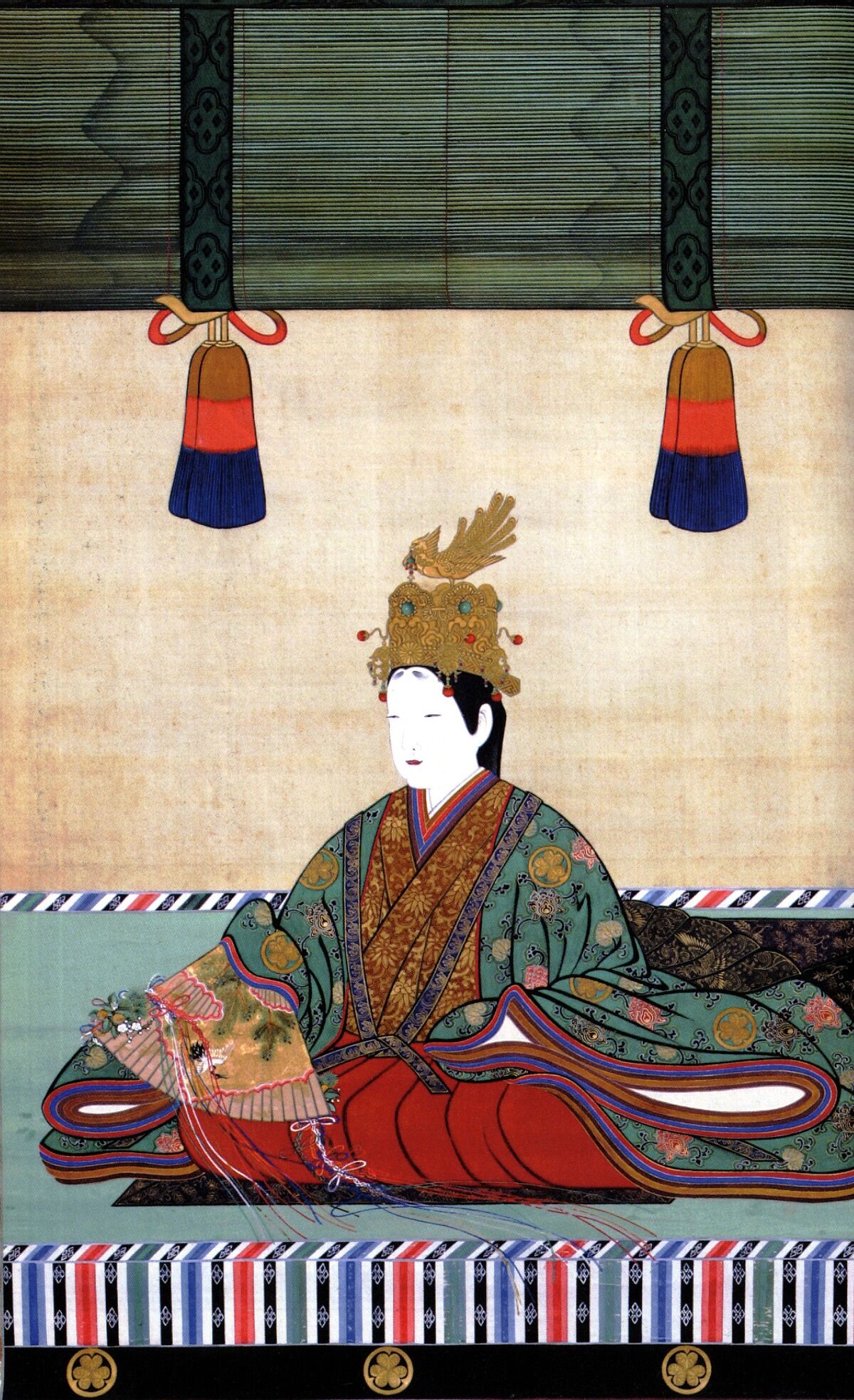 Portrait of, Tokugawa Masako Edo Period. Image via Wikimedia Commons.