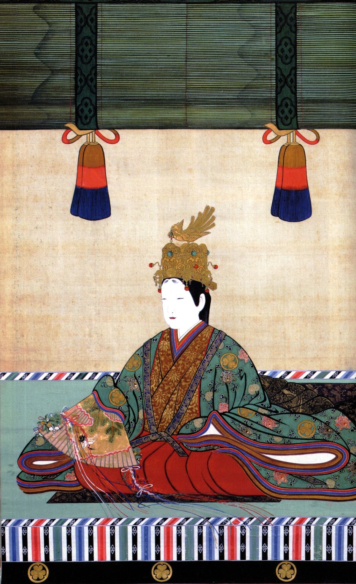 Portrait of,  Tokugawa Masako  Edo Period. Image via Wikimedia Commons.