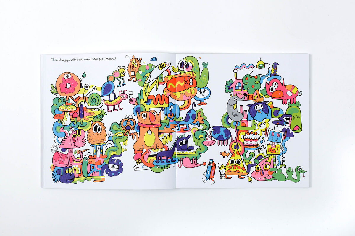 How Jon Burgerman Turned Doodling Into A Day Job Artsy