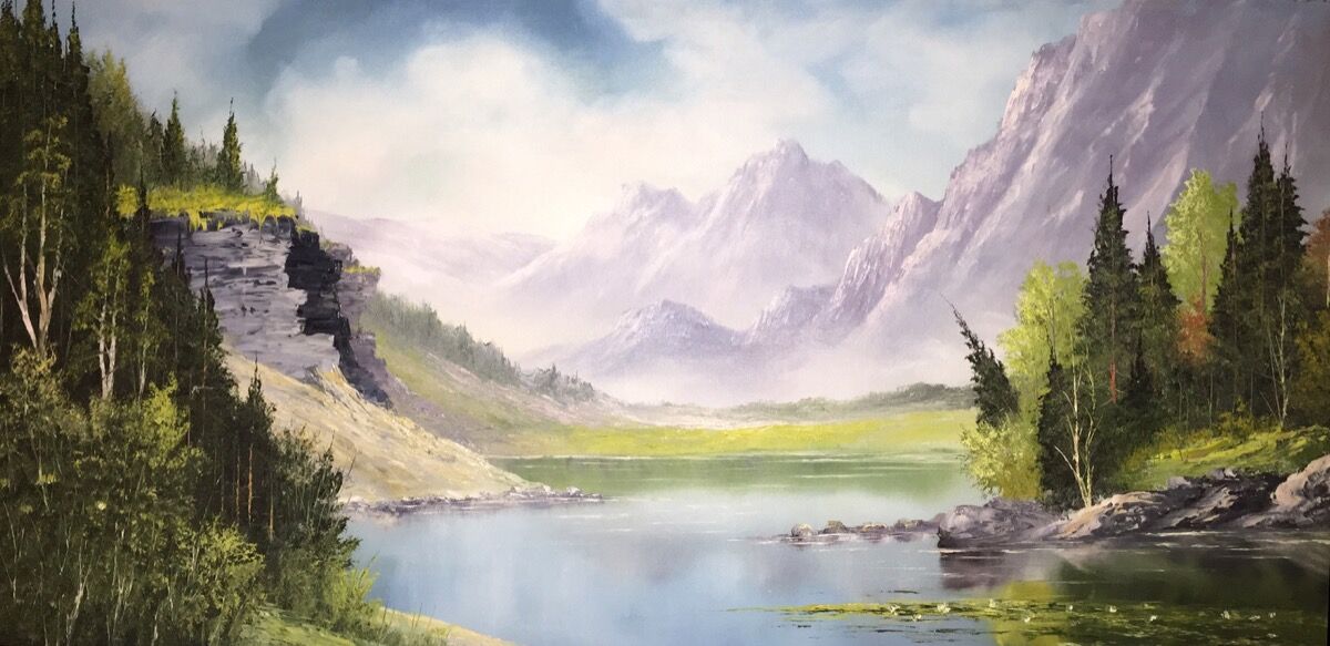 Bob Ross Owes His Happy Little Trees To Bill Alexander Artsy