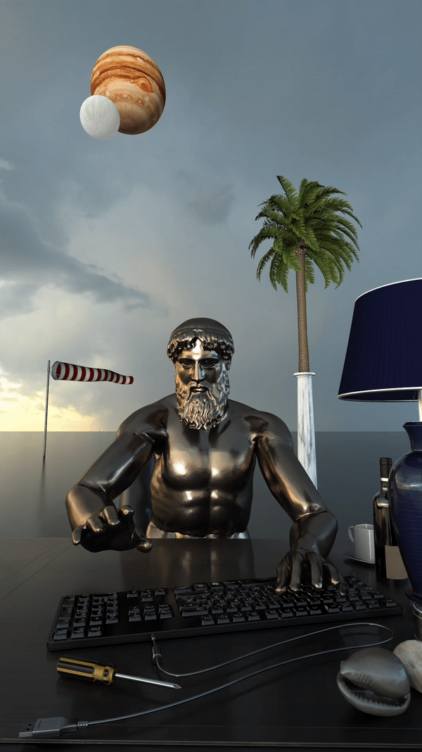 Troika, My life in presets, 2021. Courtesy of the artist and Verisart.