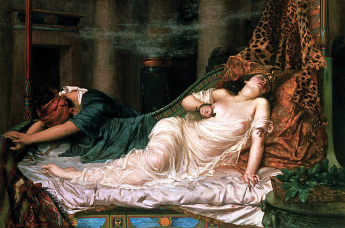 Reginald Arthur, The Death of Cleopatra (1892)