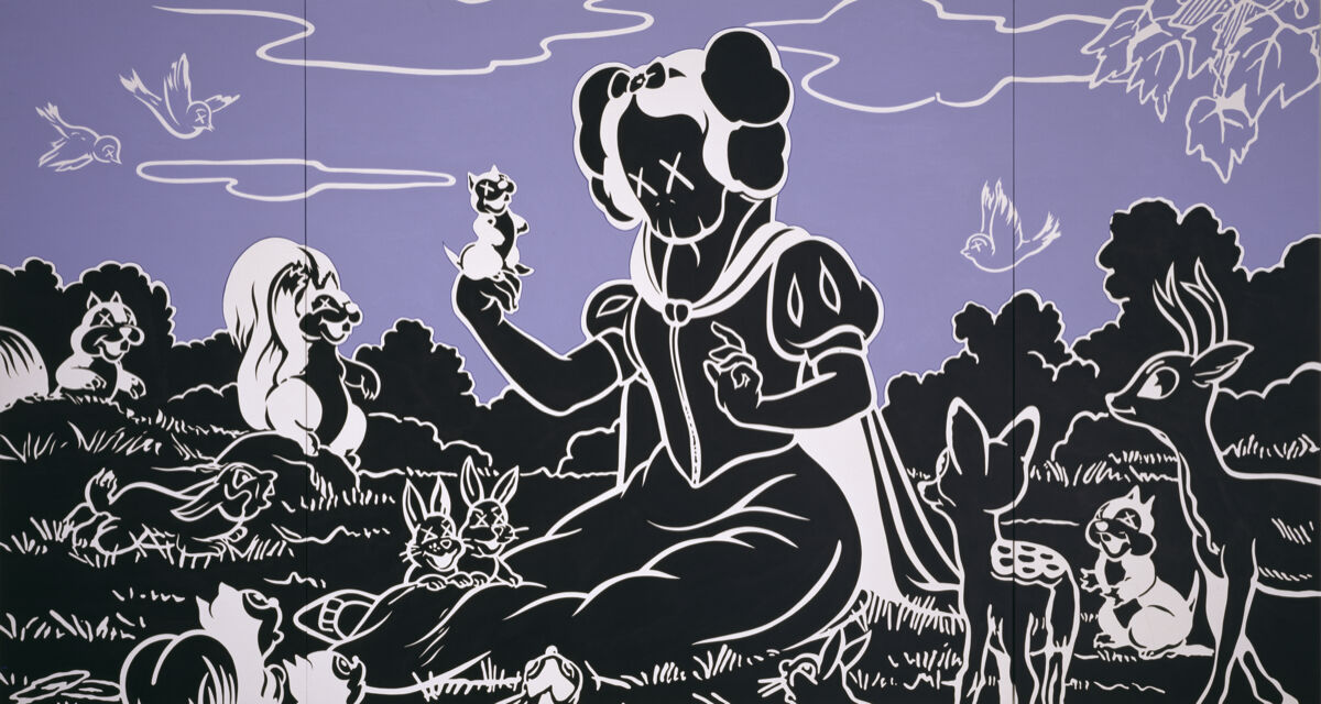 KAWS, IN THE WOODS, 2002. Courtesy of the artist.