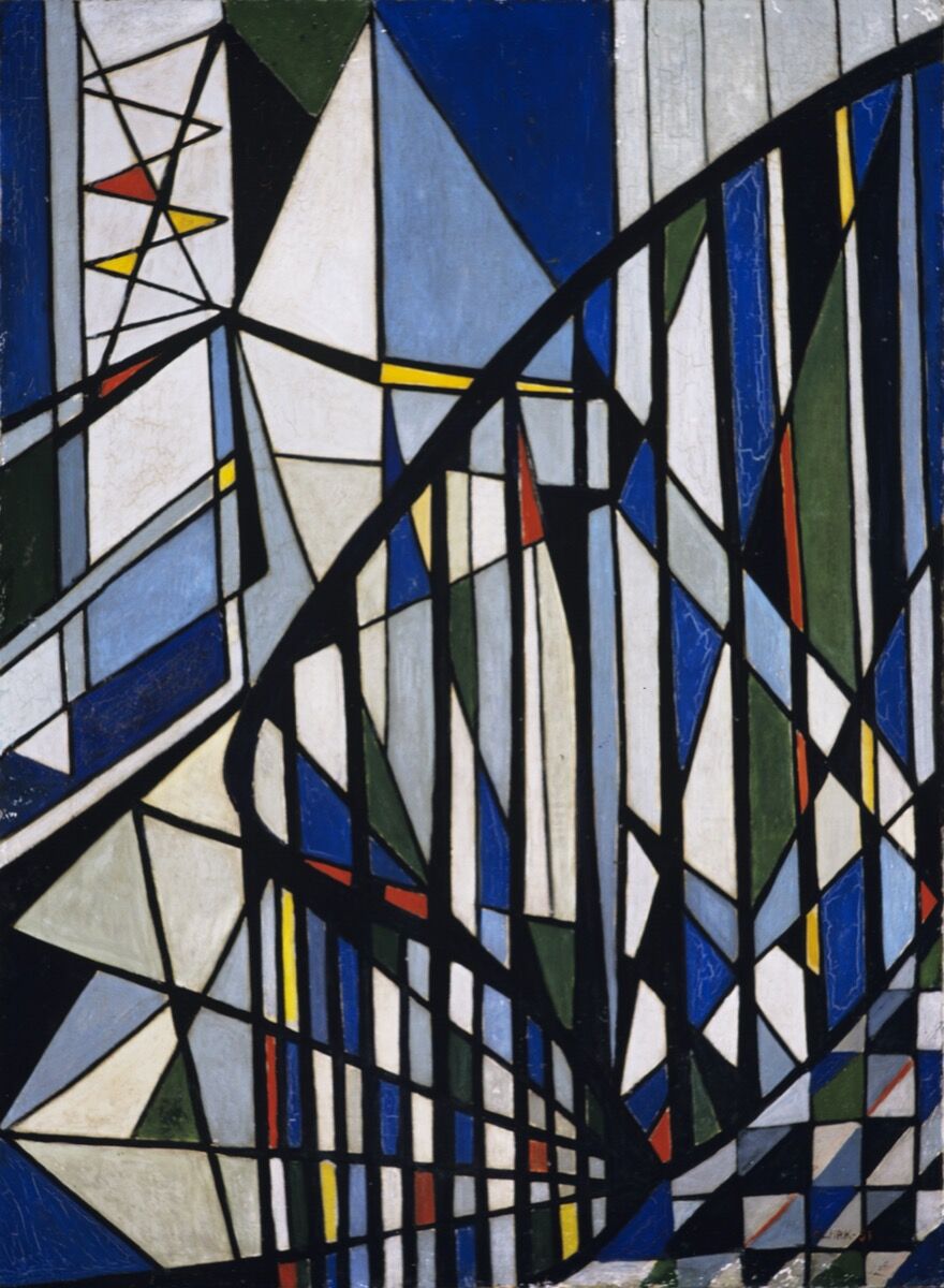 Lygia Clark, Escada (Staircase), 1951. Acervo Museu de Arte Brasileira – MAB FAAP, São Paulo. © Courtesy of “The World of Lygia Clark” Cultural Association.