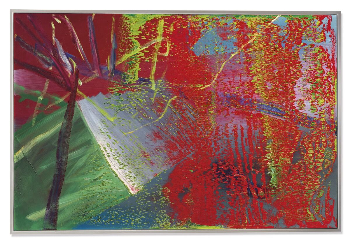 Gerhard Richter, Abstraktes Bild, 1984. Courtesy of Christie's.