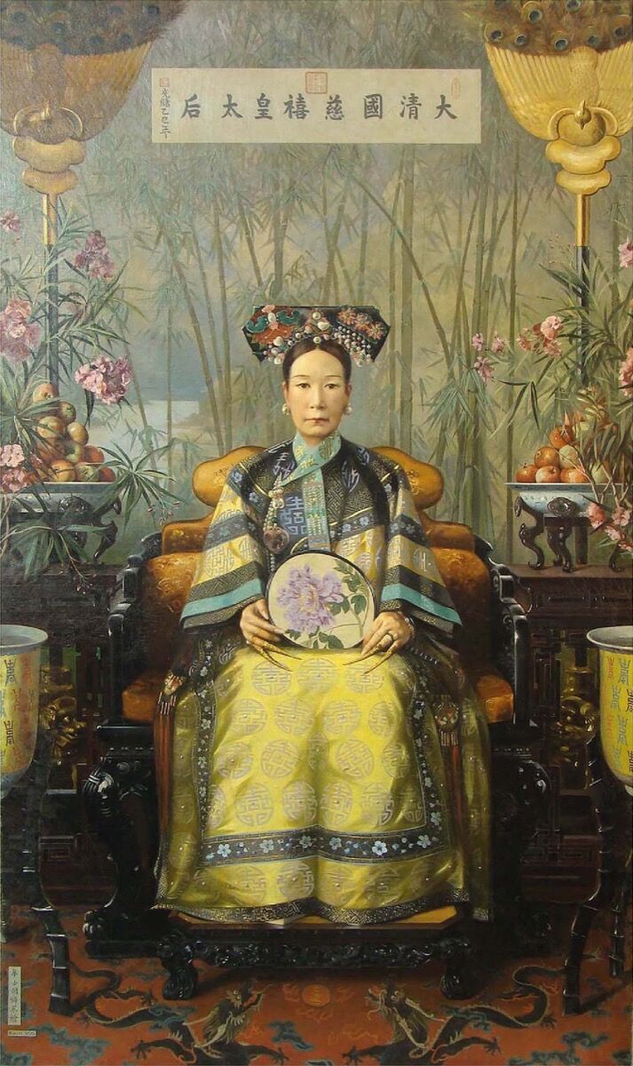 Hubert Vos, Empress Dowager Cixi, 1906. Image via Wikimedia Commons.