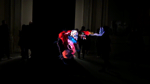 Installation view of Cyprien Gaillard, LâAnge du foyer (Vierte Fassung), 2019, at the 58th International Art Exhibition of La Biennale di Venezia, âMay You Live In Interesting Times,â 2019. © Cyprien Gaillard. Courtesy of SpruÌth Magers; and Gladstone Gallery, New York and Brussels.