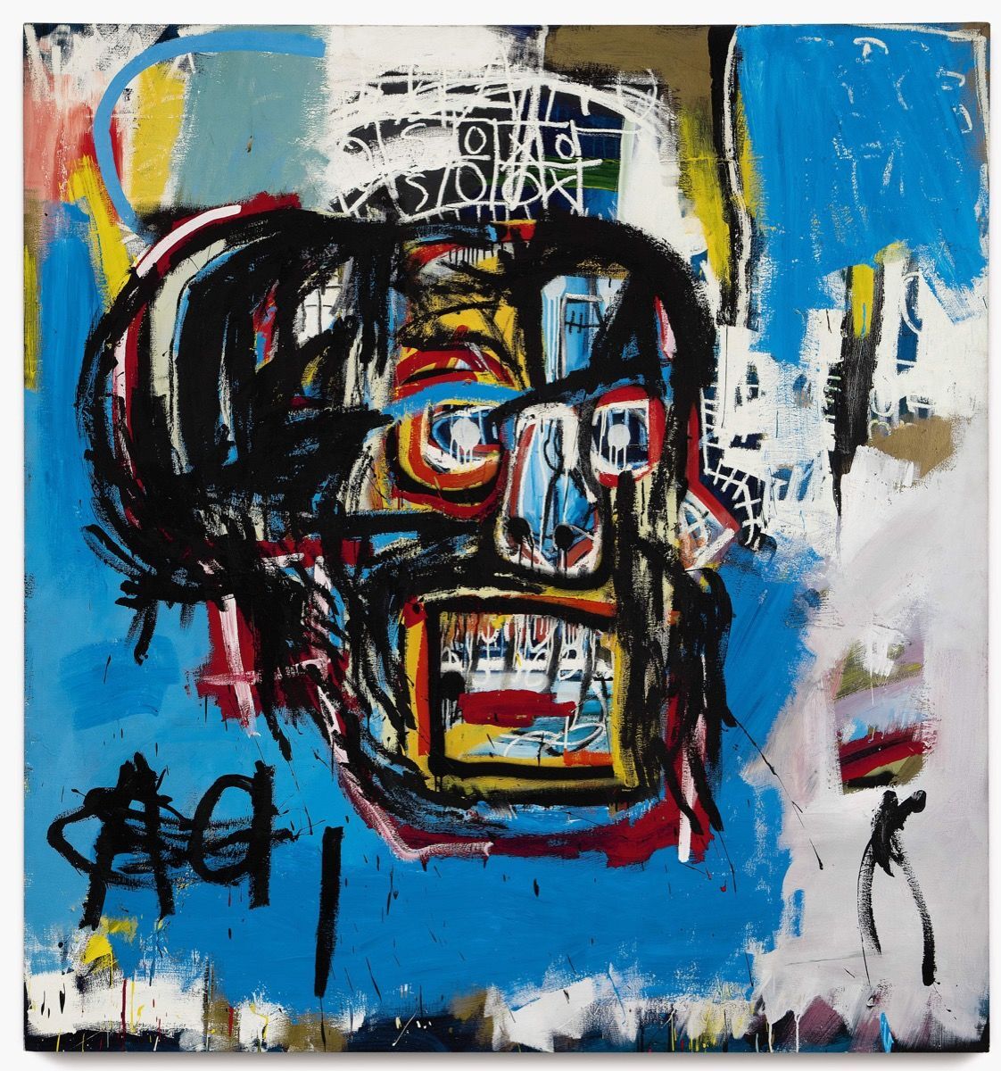 Jean-Michel Basquiat ,Untitled, 1982. Courtesy of Sotheby’s.