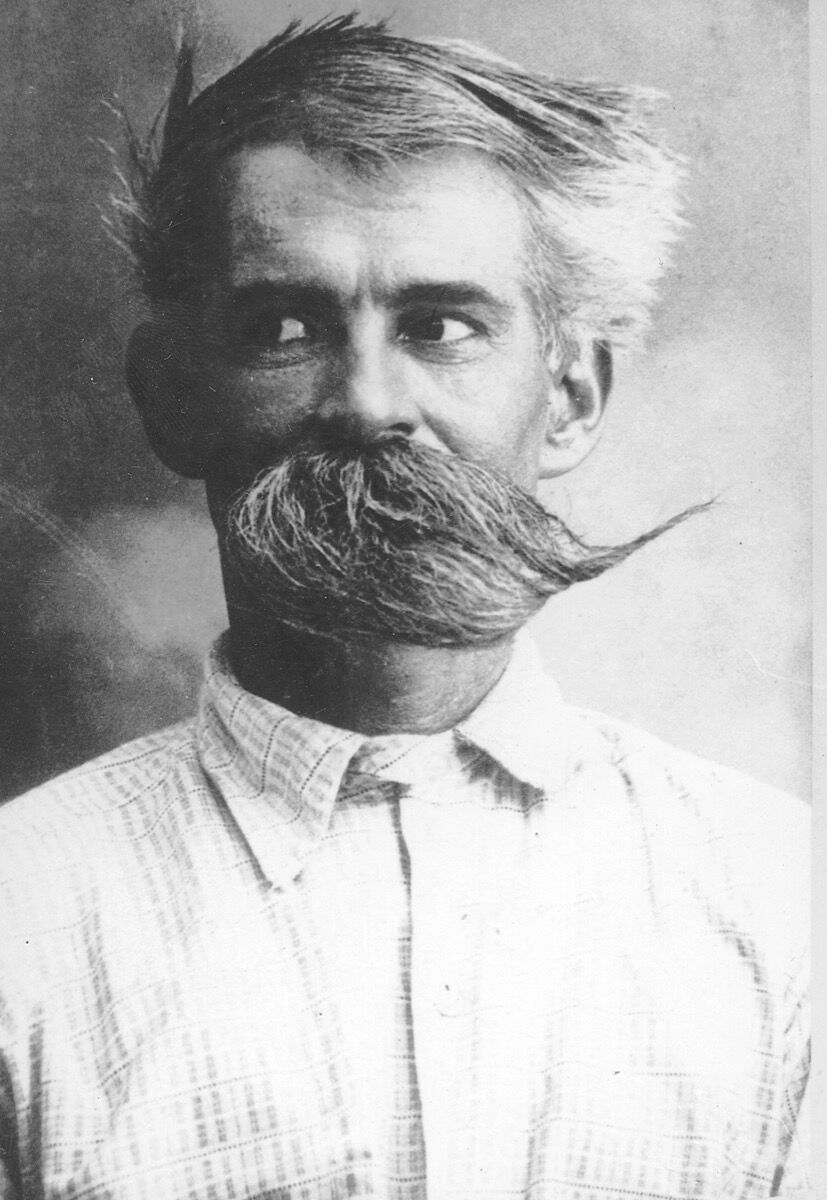 George E. Ohr. Courtesy of the Ohr-O’Keefe Museum of Art, Biloxi, Mississippi.