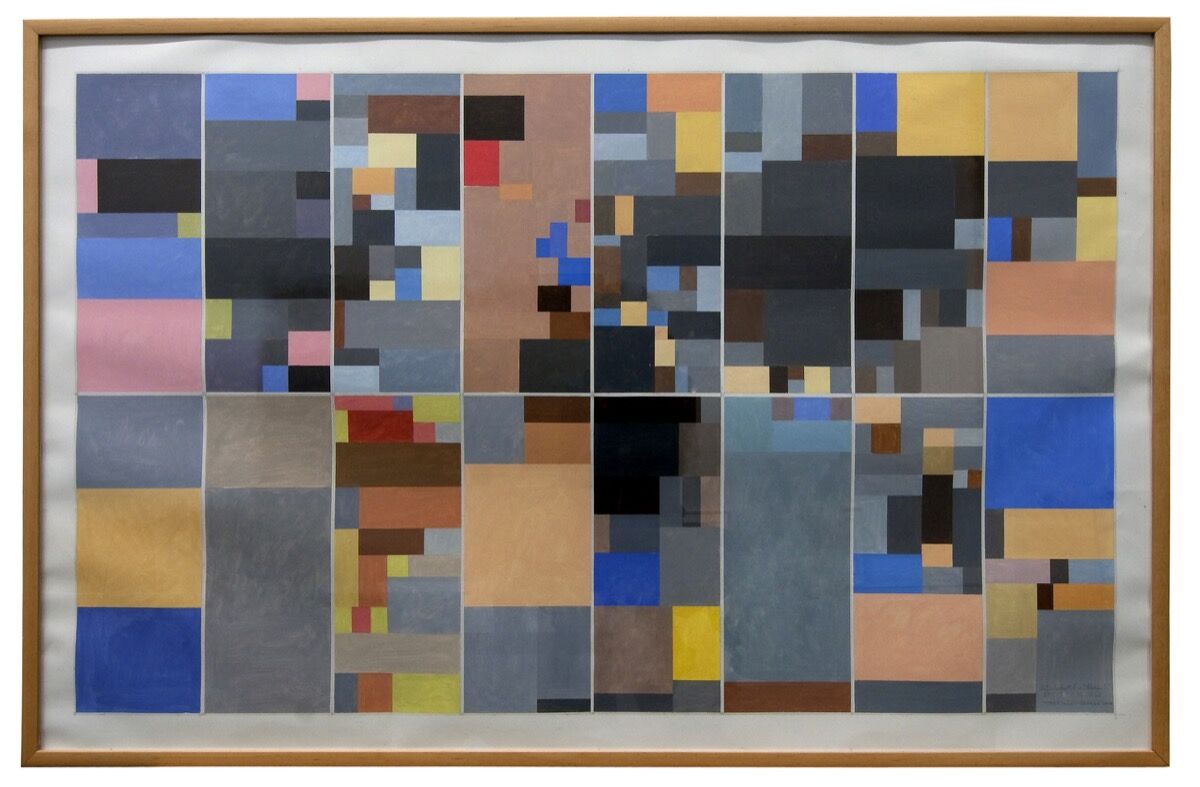 Art & Language, Study for Index Map of the World, 2001. Courtesy of the Château de Montsoreau - Musée d’Art Contemporain.