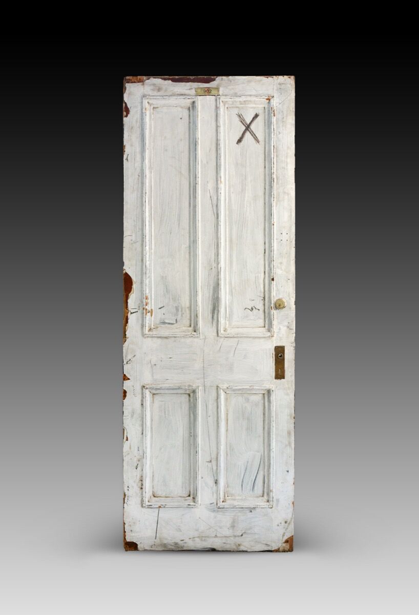 Jackson Pollock’s door at the Chelsea Hotel. Courtesy of Guernsey’s.